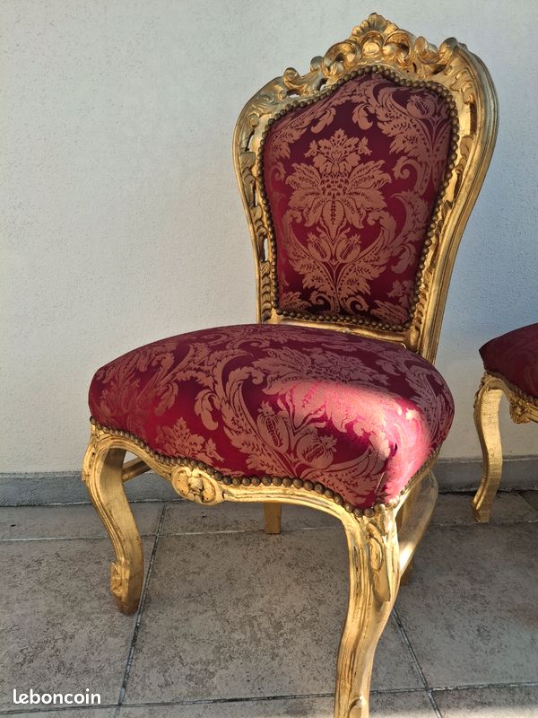 Ensemble de salon style Louis 15 (image 2)