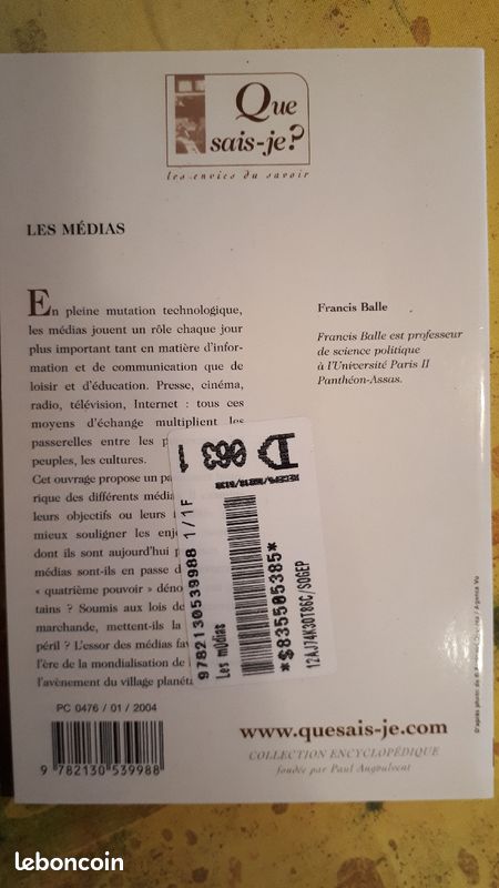 Les Médias, éditions Que Sais-je ? (image 2)