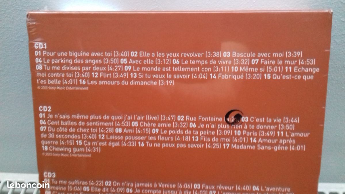 Marc lavoine 'coffret 3 cd' neuf (image 4)