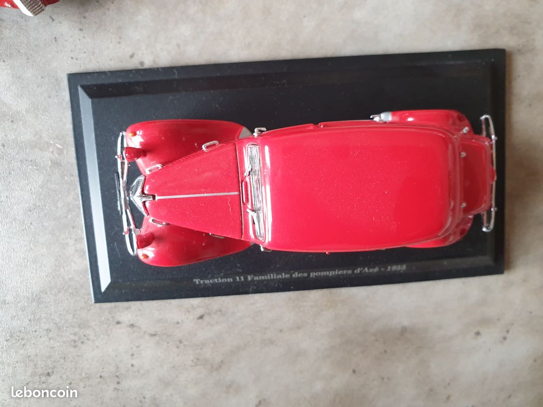 Dubray 1/43 Citroën C4 1930 Sapeurs-Pompiers Lyon Rouge - Miniature Occasion