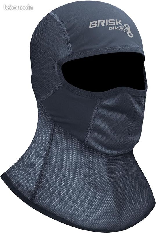 Cagoule Coupe-vent Pour Femmes Et Hommes Noir, Respirant pour Moto