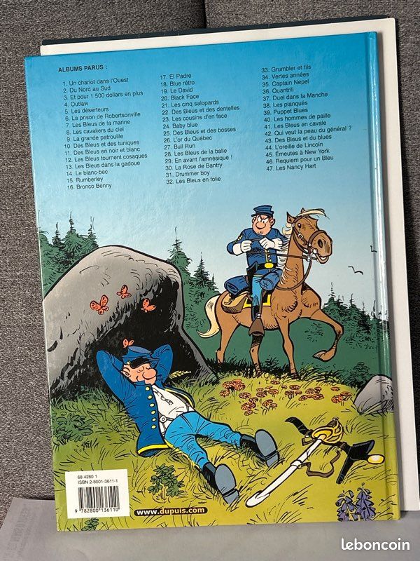 Les Tuniques Bleues, tome 36 - Quantrill Willy Lambil (Dessins), Raoul Cauvin (Scénario) (image 4)