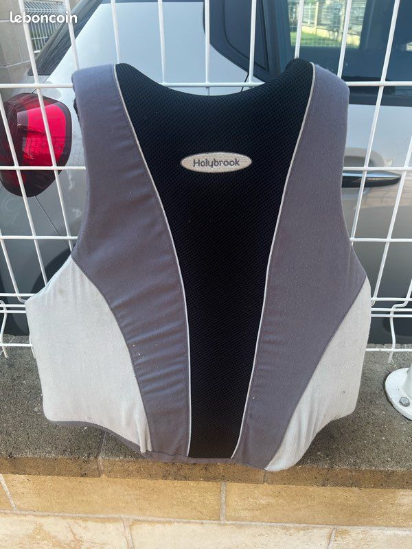 Gilet D’équitation Matelassé Noble Equestrian – Gris, XS, Excellent état