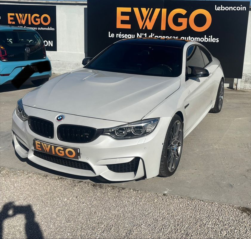 BMW M4 COUPE 3.0 450 CH PACK COMPETITION M DKG/ ORIGINE FRANCE/ ENTRETIEN BMw (image 1)
