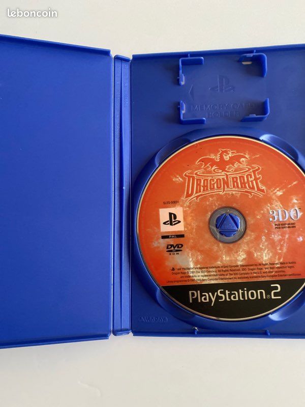 Jeu DRAGON RAGE Pour PlayStation 2 (PS2) - Édition 3DO - Langues Allemand/français - Sans Notice - Bon état