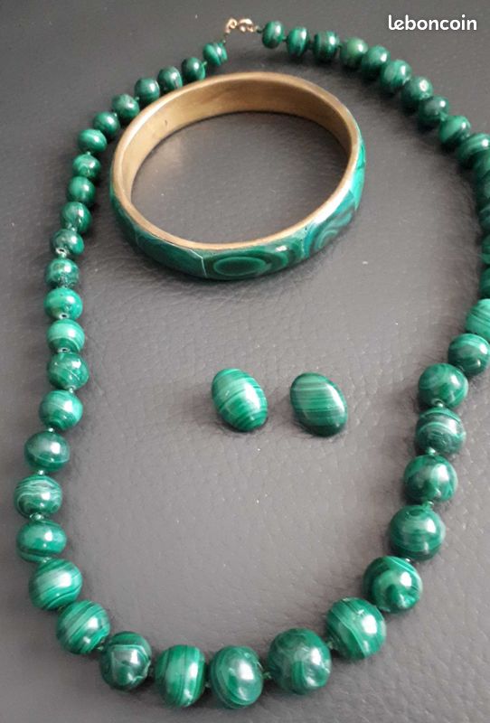 Parure en malachite (image 3)