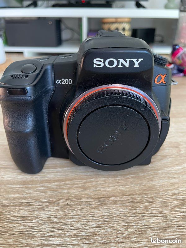 Sony Alpha 200 - Photo, audio & vidéo