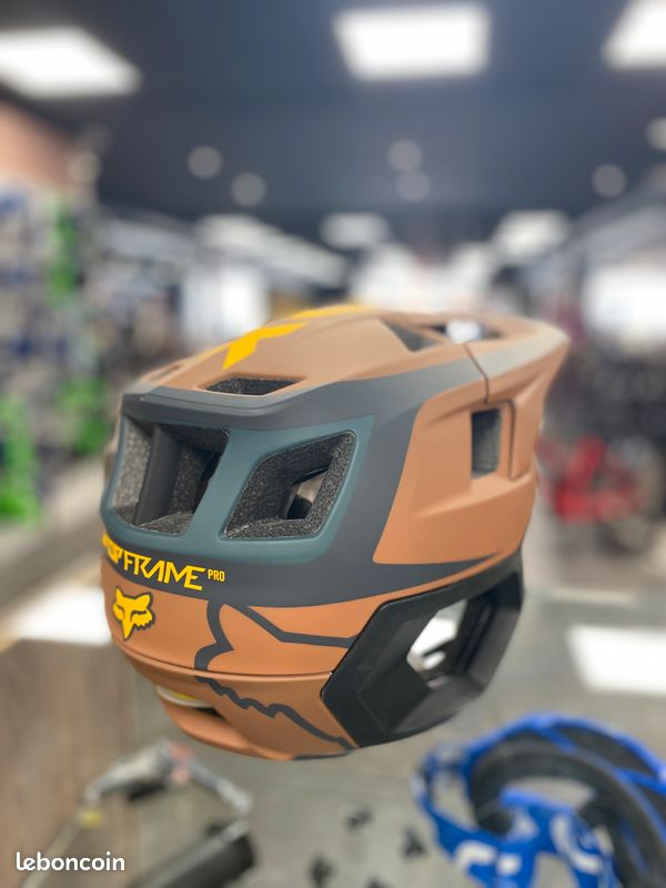Casque VTT Fox DropFrame Pro Taille M Équipements vélos