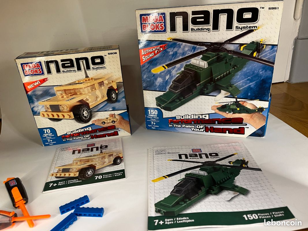 Mega Bloks : helicopter et 4x4 du desert (image 1)