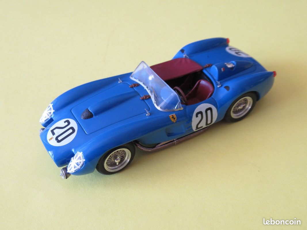 FERRARI 250 TR LE MANS 1958 N°20 BANG 1/43° - Miniatures Lyon