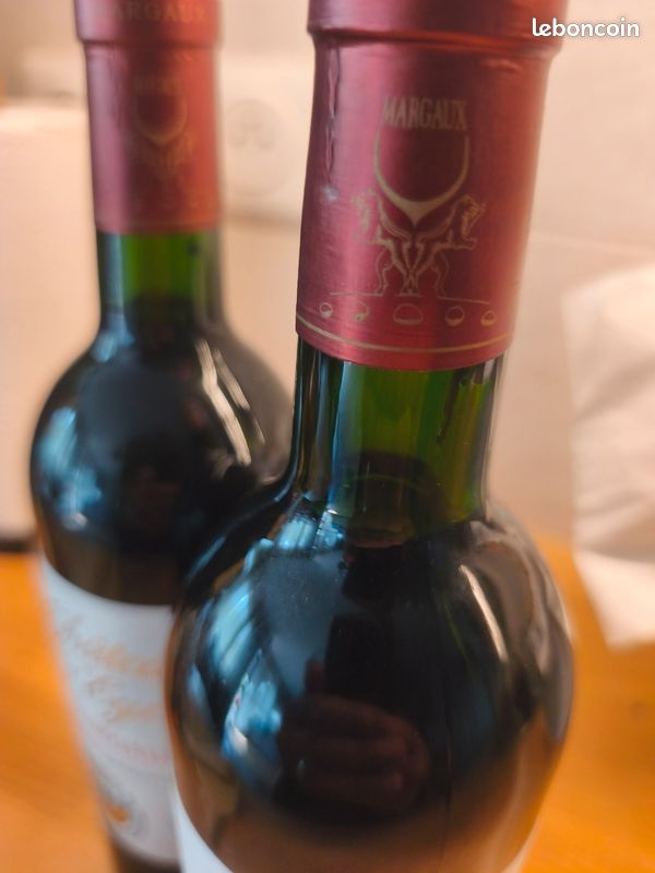 2 bouteilles Margaux château des Eyrins 1998 (image 5)