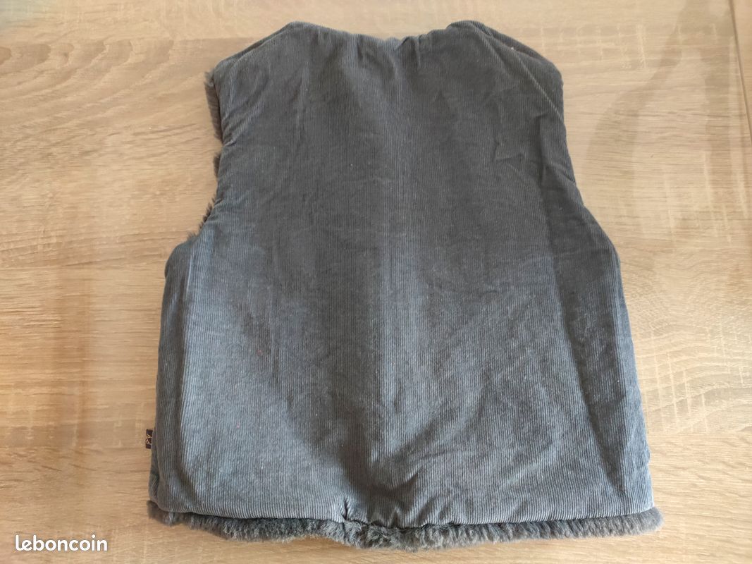 Gilet sans manches bolero chaud Bébé fille 3 ans La Compagnie des Petits (image 3)