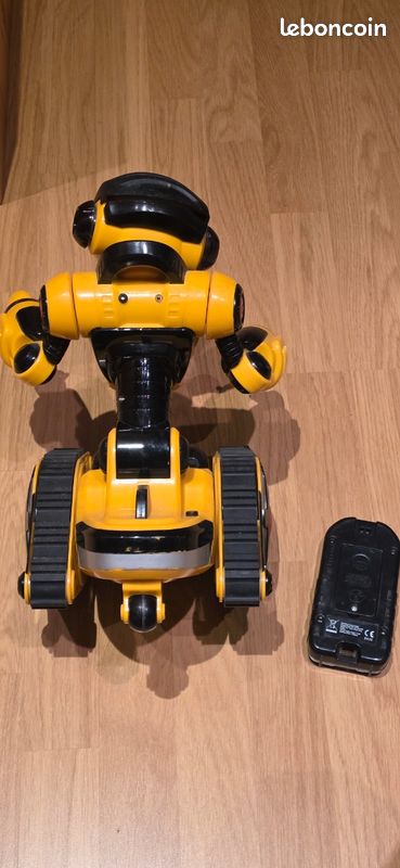 Chien Robot Télécommandé Bleu pour Enfants – LED & Sons Fun