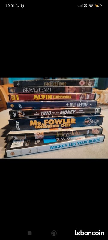 Lot de 7 DVD avec 1 coffret de 3 dvd (image 1)
