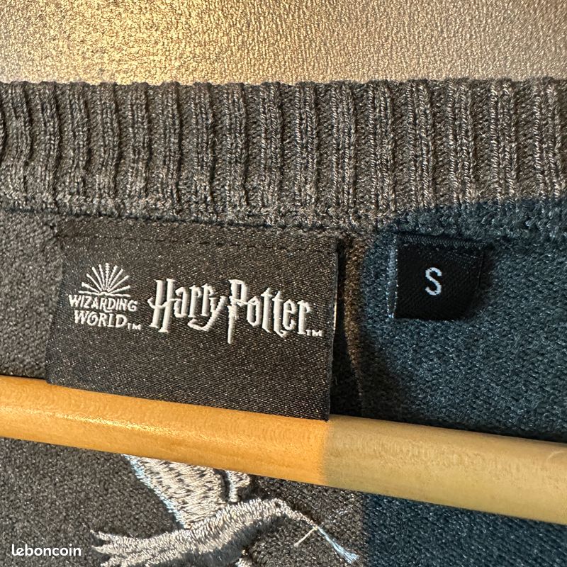 Pull Col V Femme Harry Potter Serdaigle Ravenclaw Poudlard