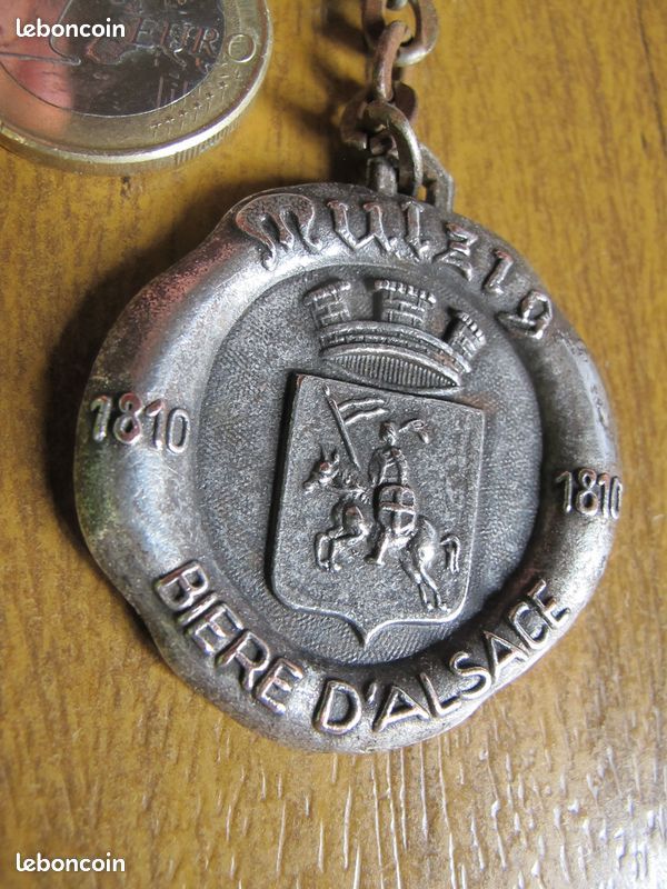 Porte clés Mutzig Bière d'Alsace , prix livré en suivi , LIRE (image 2)