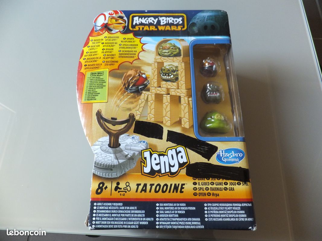 Jeu Angry Birds Star Wars Jenga Tatooine Hasbro (image 3)