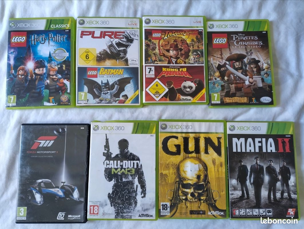 Lot Jeux Xbox 360 pas cher - Meilleures ofes sur le neuf et l'occasion