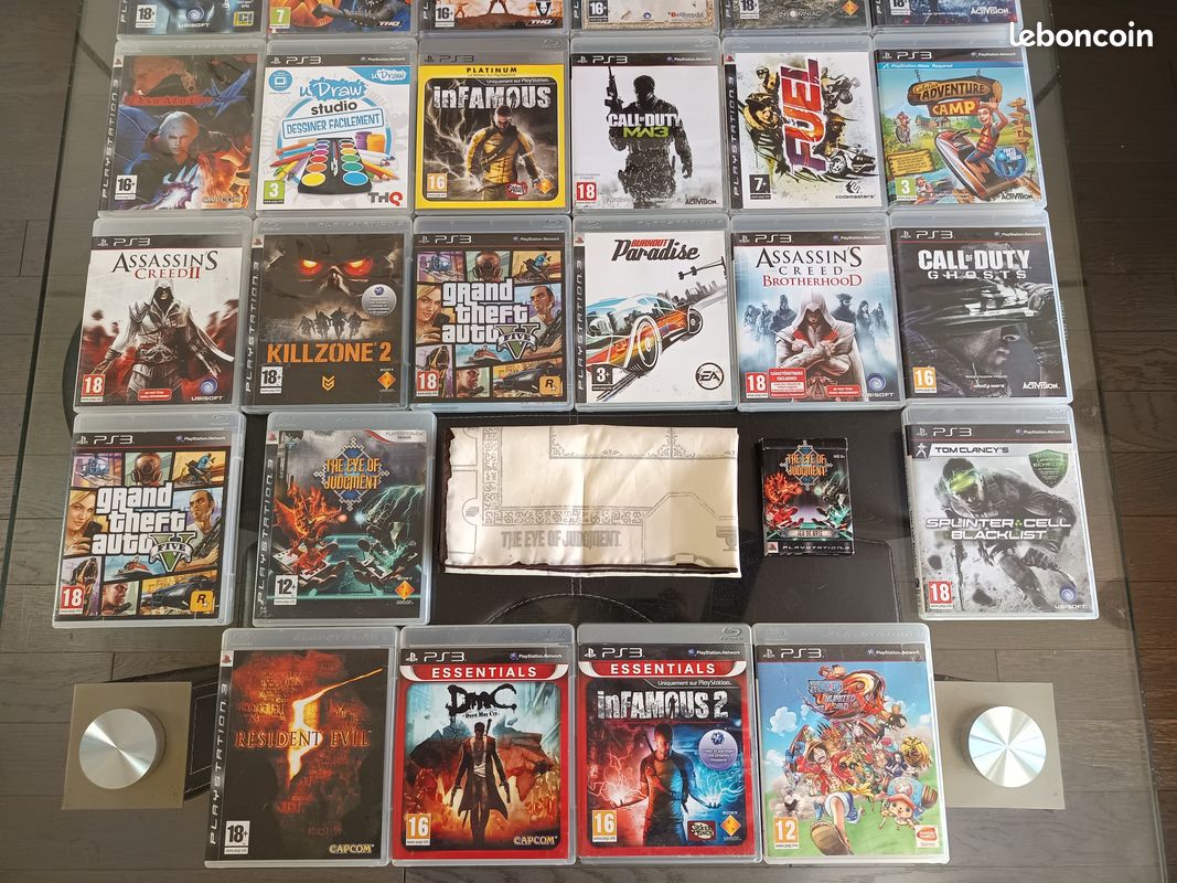 Lot de 8 Jeux Collection Call Of Duty Pour PS3 - FR