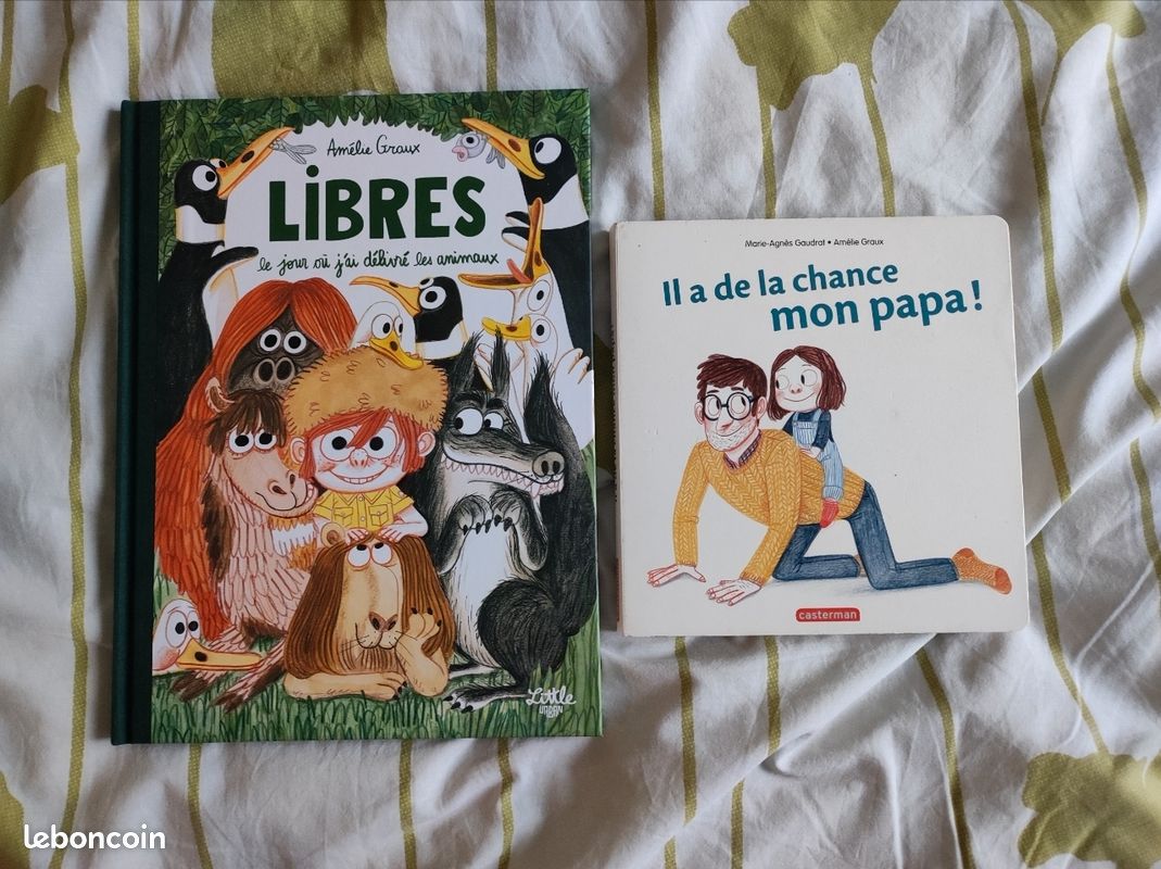 Lot 2 livres d'Amélie Graux pleins de malice (image 1)