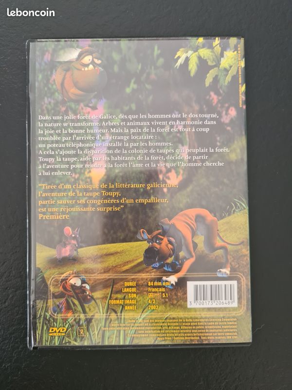DVD dessin animé La forêt enchantée (image 2)