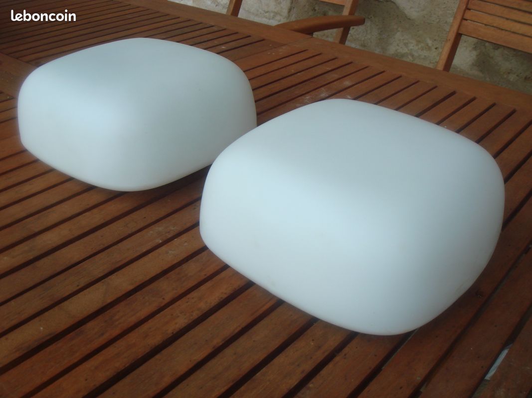 Plafonniers opaline vintage (image 3)