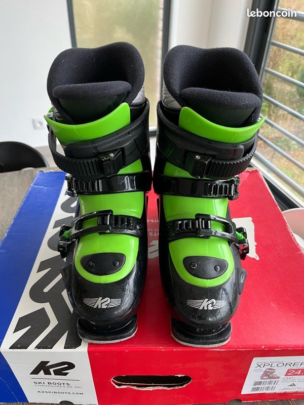 chaussures de ski enfant HEAD EDGE J3, easy entry, yellow/black ( en PARFAIT état