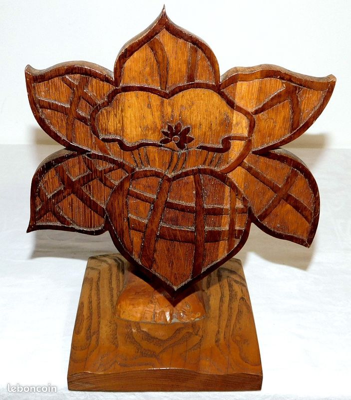 ANCIENNE BOITE EN Bois Art Deco/6638V2 EUR 15,00 - FR