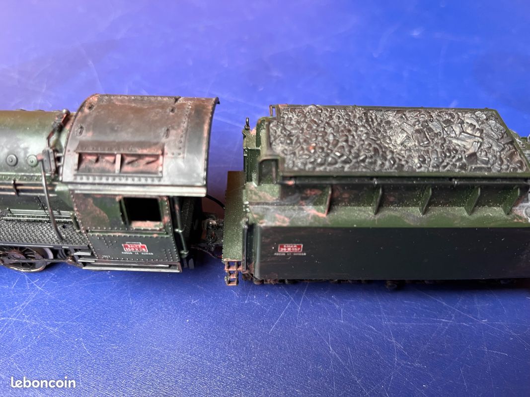Jouef Ho Ref. 8741 Locomotive Vapeur 150 - 25021 Sncb Belge Avec Boite