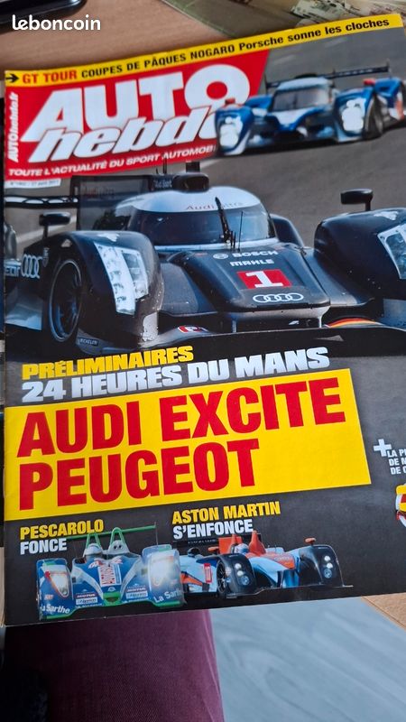 3 revues Auto Hebdo le mans 2011 et guide officiel (image 3)