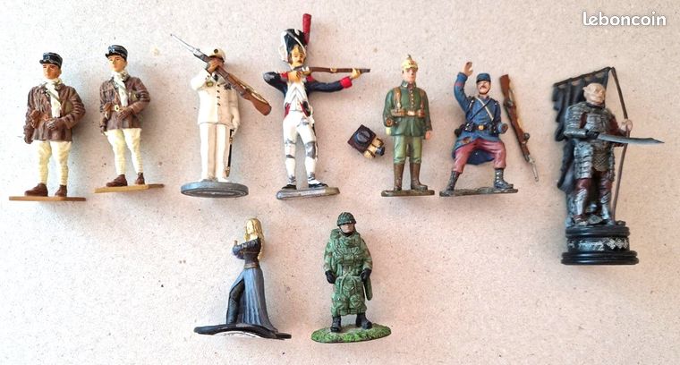 Figurine Soldat En Plomb Le Seigneur Des Anneaux : Théoden - Occasion état Neuf