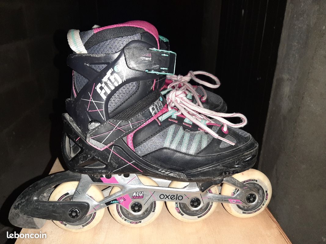 Rollers enfant Oxelo Fit5 Jr Decathlon (image 2)