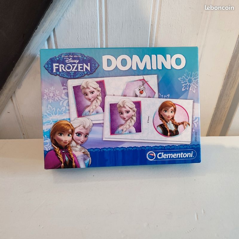 Domino La reine des neiges Frozen Disney clementoni (image 1)