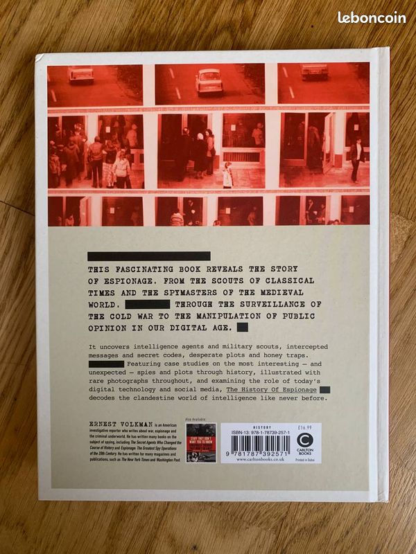 Livre - The History of Espionage: The Secret World of Spycraft, Sabotage and Post-Truth Propaganda (image 2)