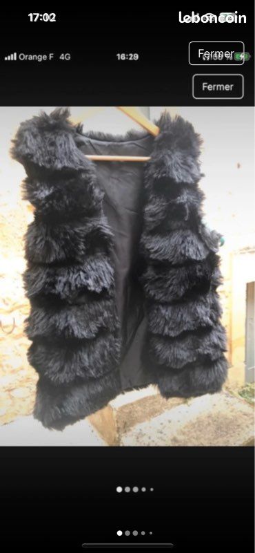 Fourrure Shein Gilet Noir Shein Manteau Parka Doudoune Noir Femme