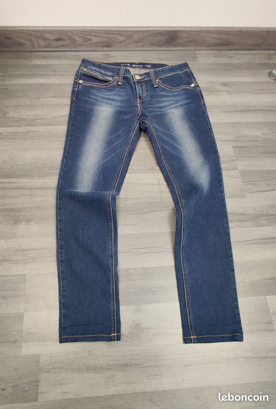 Levi's Femme Bleu Straight Slim Stretch Jeans W30 L31 (92550