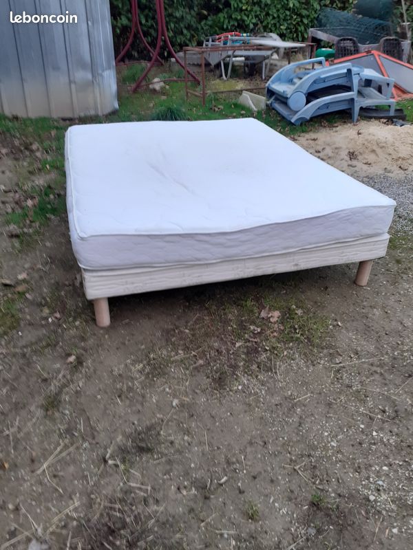 Lit sommier plus matelas 200×160 (image 2)