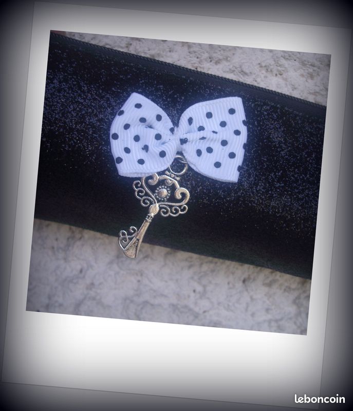 Trousse et broche CHIC * artisanat neuf (image 3)