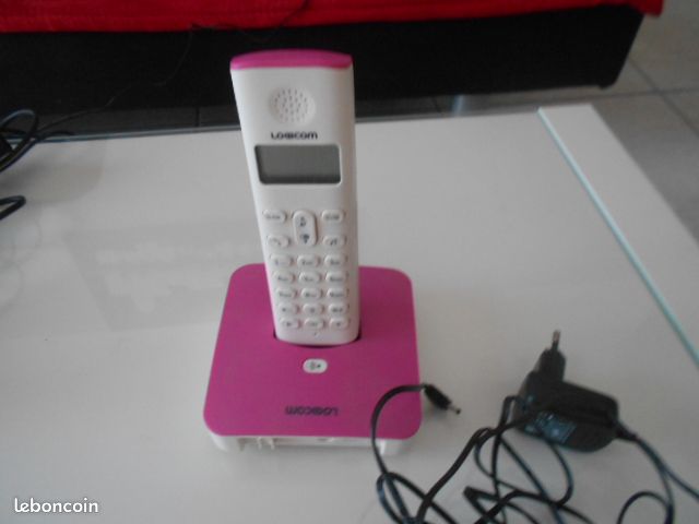 Logicom téléphone rose (image 1)