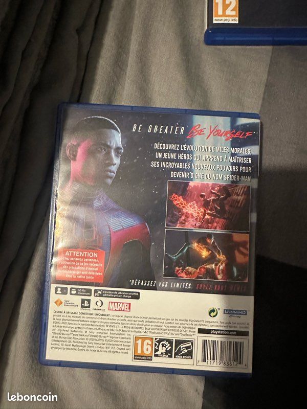 Jeu vidéos Spiderman miles morales (image 3)