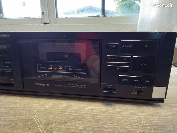 Platine Double Cassettes JVC KD-W5 – Vintage 1983-84 – Fonctionnelle