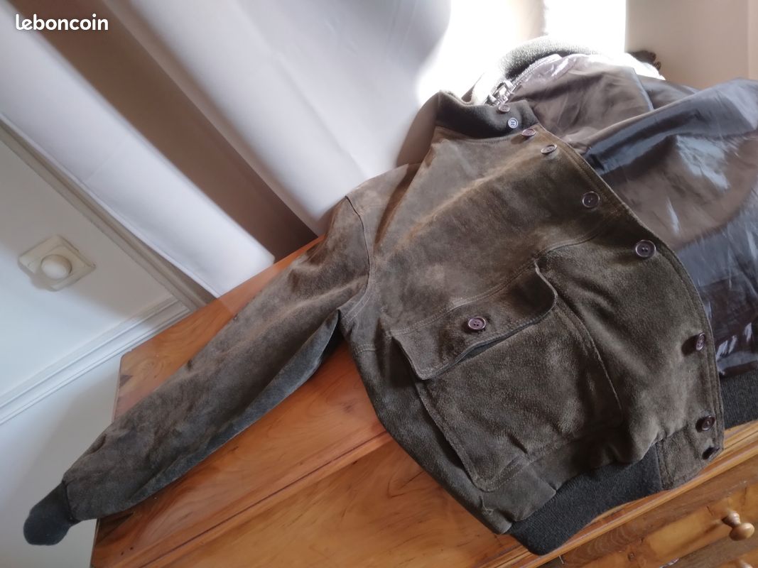 Blouson cuir pour hommes (image 5)