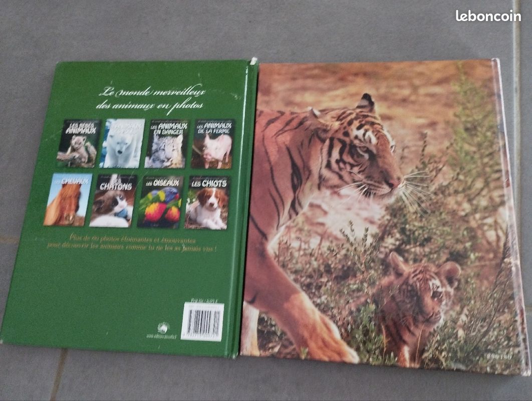 Lot de 3 livres animaux (image 2)