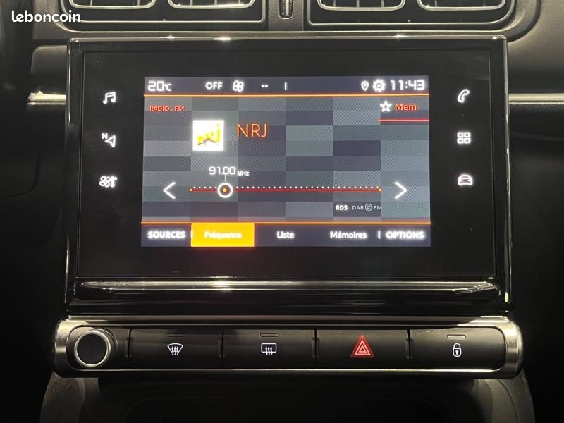 Citroen C3 Essence 83 C-Series Radar Recul CarPlay Clim Auto Régulateur 1ère main (image 17)