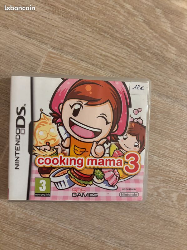 Jeux DS : cooking Mama 3, la maison du style, Mario et Sonic aux JO d’hiver (image 2)