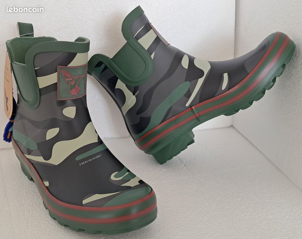 Bottes De Chasse Enfant Game Winner – Motif Camouflage, Taille 2 (occasion)