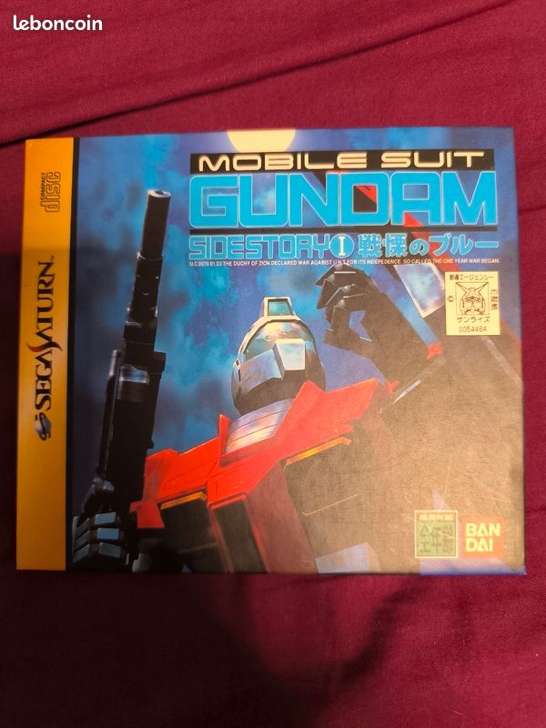 Jeu Vidéo Saturn NTSC-J - Gundam Sidestory 3 - Version Japonaise - Très Bon état