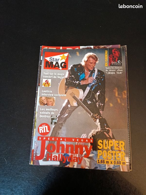 Magazine johnny Hallyday (image 4)