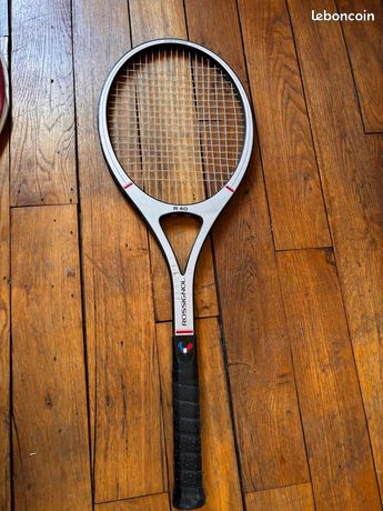Raquette De Tennis Vintage ROSSIGNOL R40 (4 1/2) - Composite, Ancienne, Pour Collection Ou Présentoir
