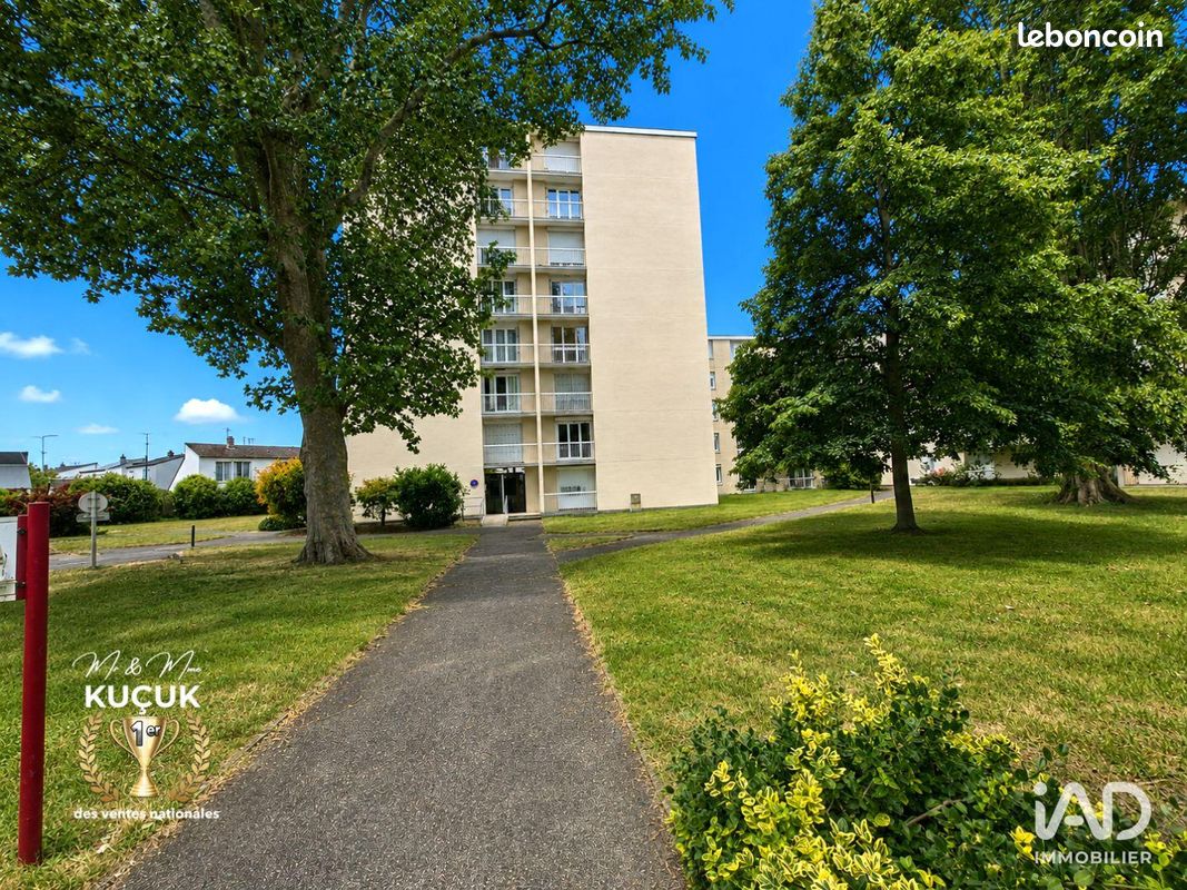 Appartement 3 pièces 62 m² · à Fleury-les-Aubrais · 62 m² · 120 060 €
